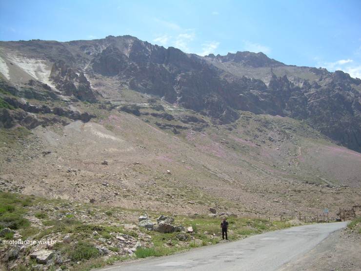 Cordilheira dos Andes no vero