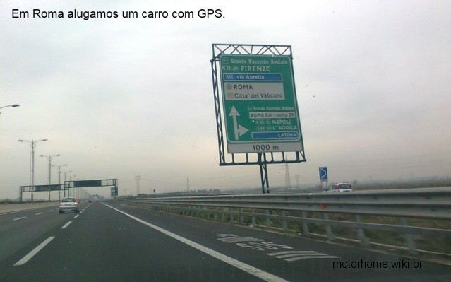 Dirigindo em Roma