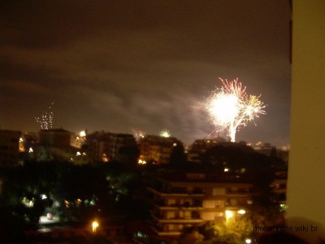 fogos em roma