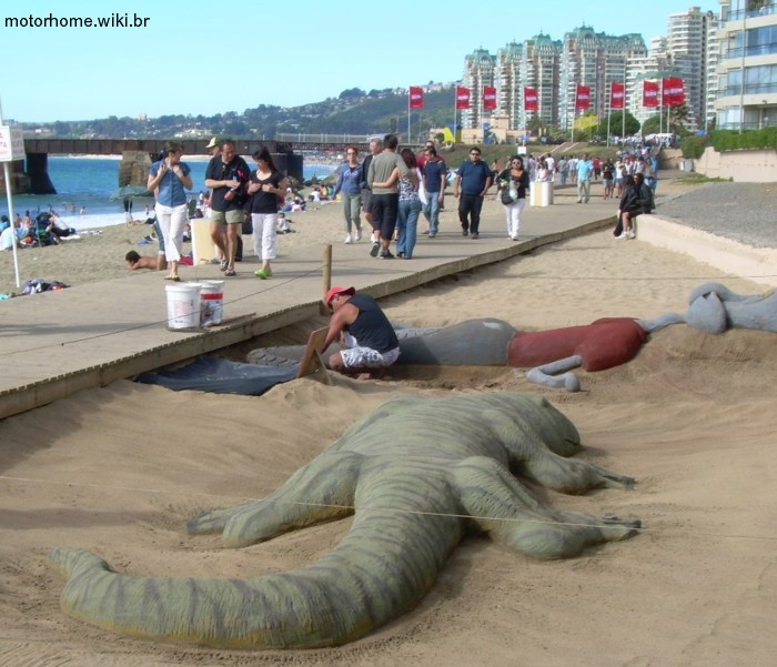 Vina del Mar, praia